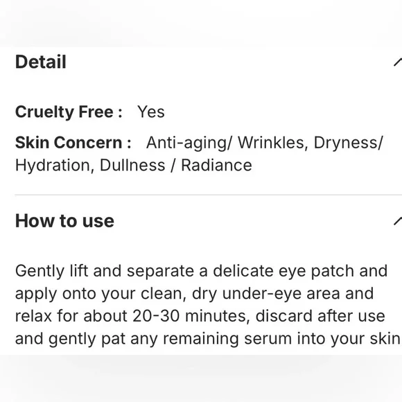 Pyunkang Yul Black Tea Time Reverse Eye Patch - Picture 3 of 6